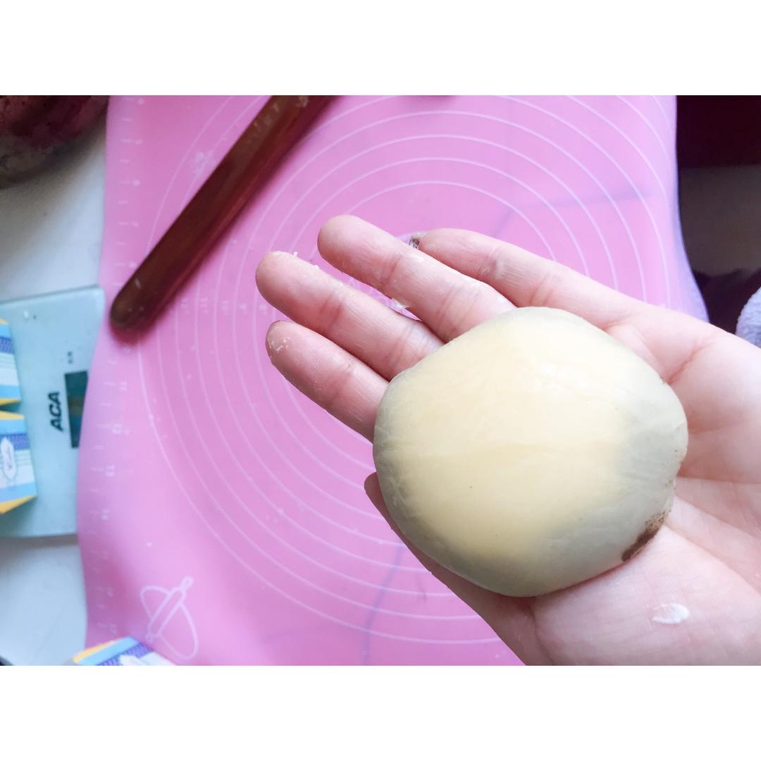 腹黑白胖子——奥利奥雪媚娘