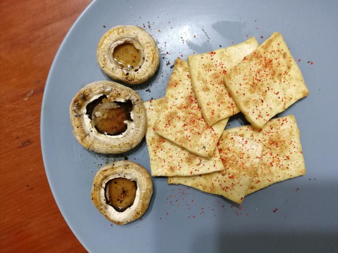 保留最原始鲜味儿的煎口蘑