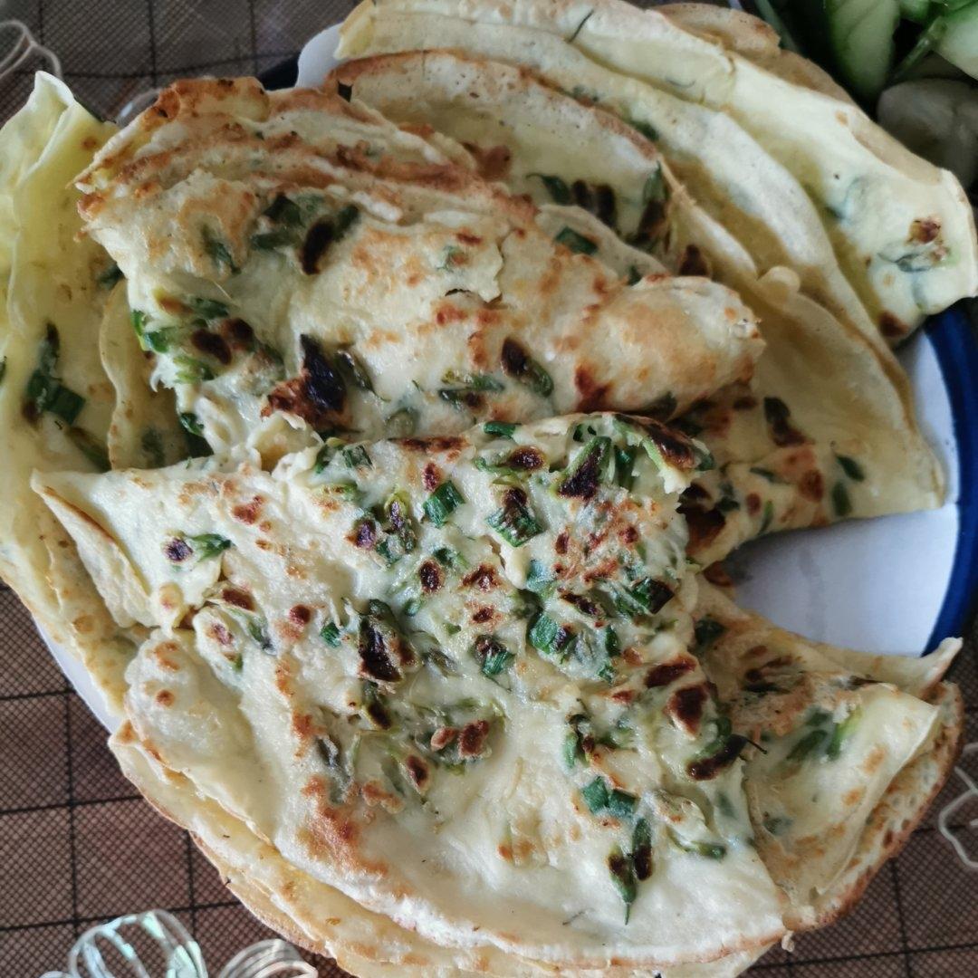 葱花鸡蛋饼（鸡蛋葱油饼小白版）