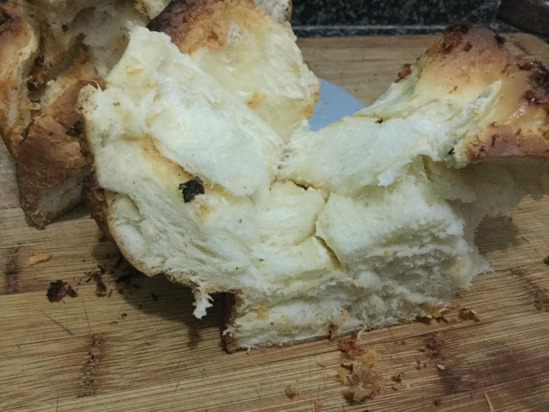 肉松手撕面包—超软会爆浆的面包哟