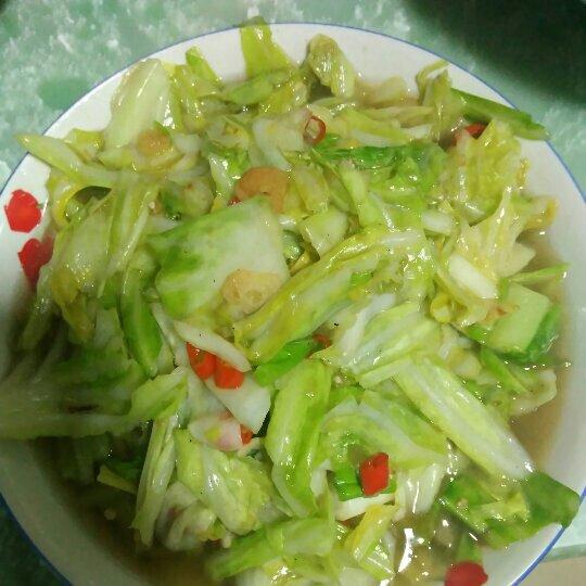 素炒包菜