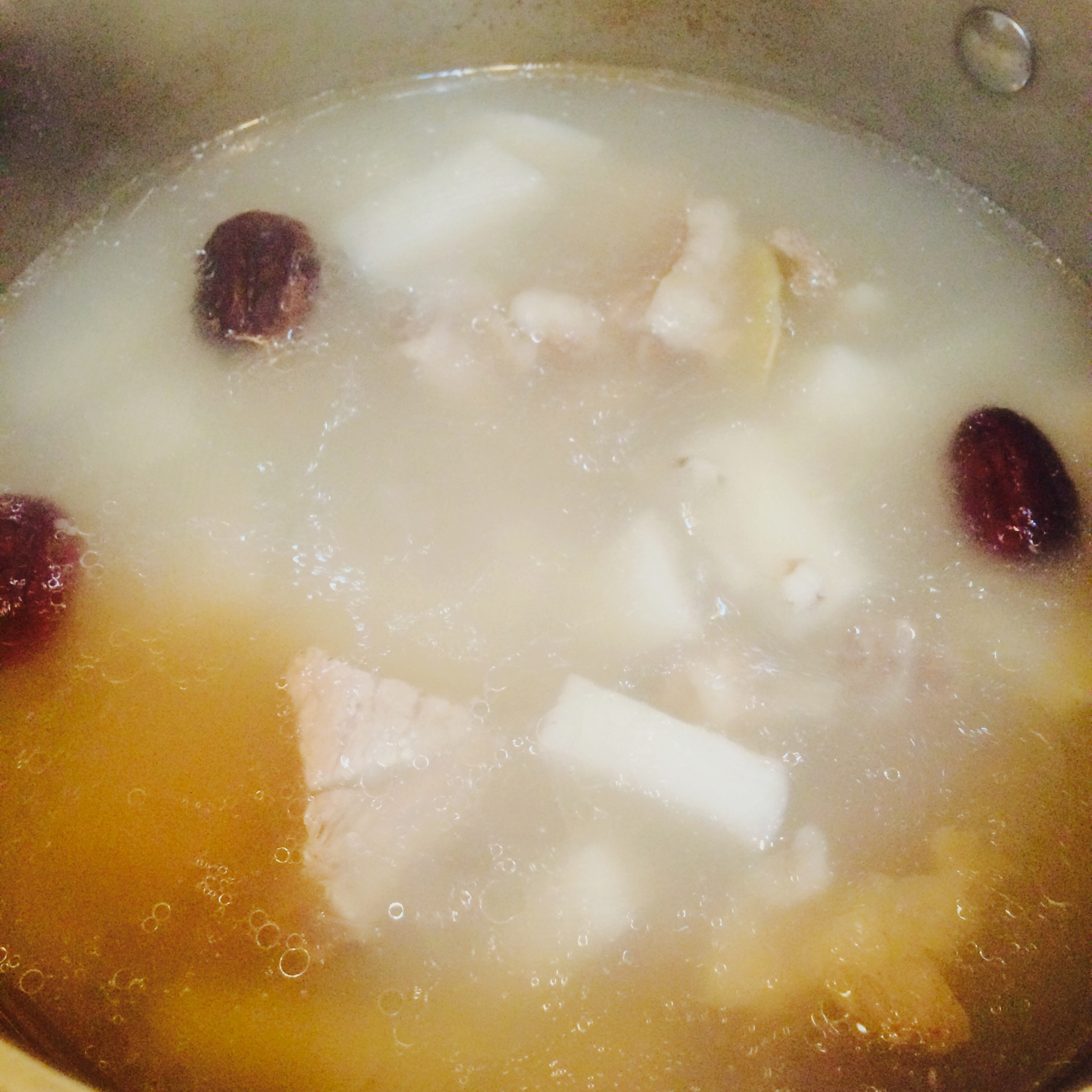 山药薏米排骨汤