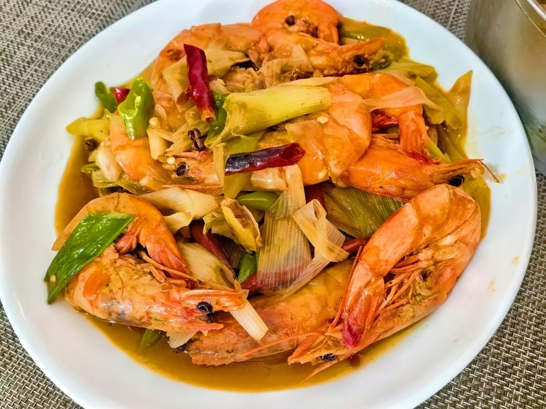 葱爆大虾🦐