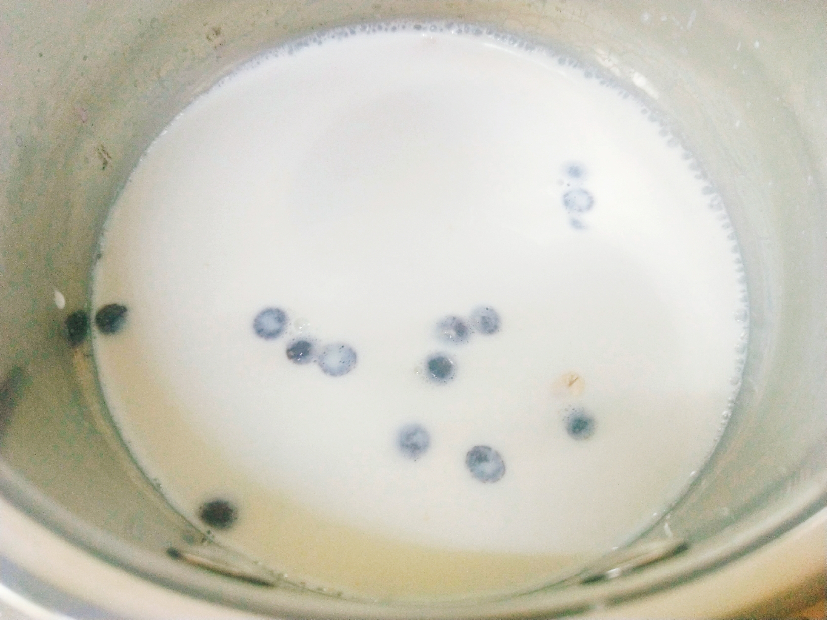 饱腹感满满 紫薯燕麦牛奶的做法 步骤2