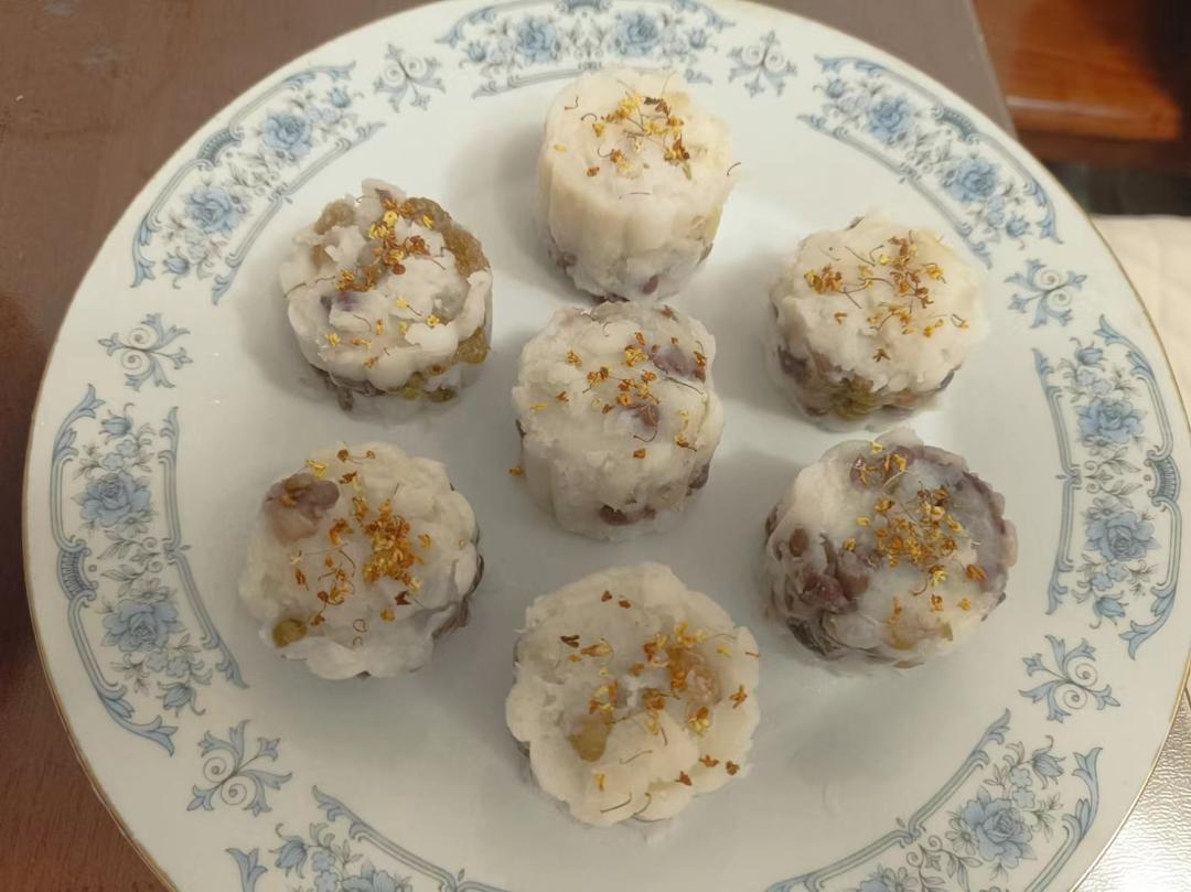 山药红豆糕