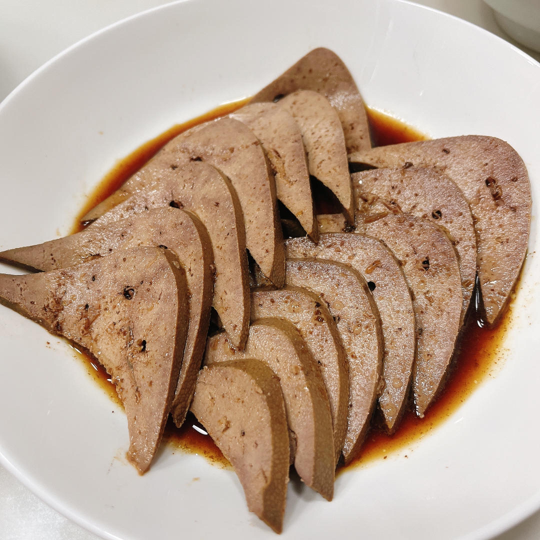 卤猪心、猪肝（卤心肝）