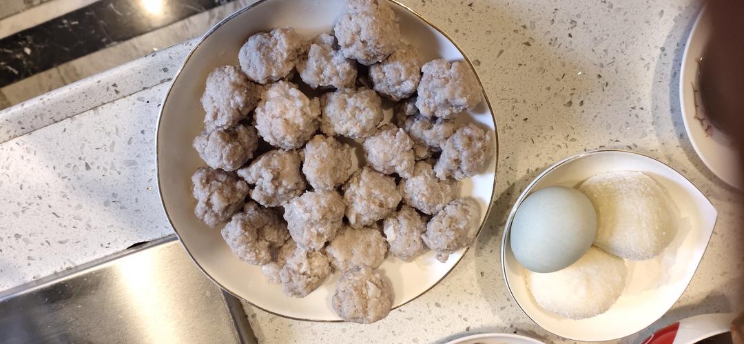 猪瘦肉圆子制作方法