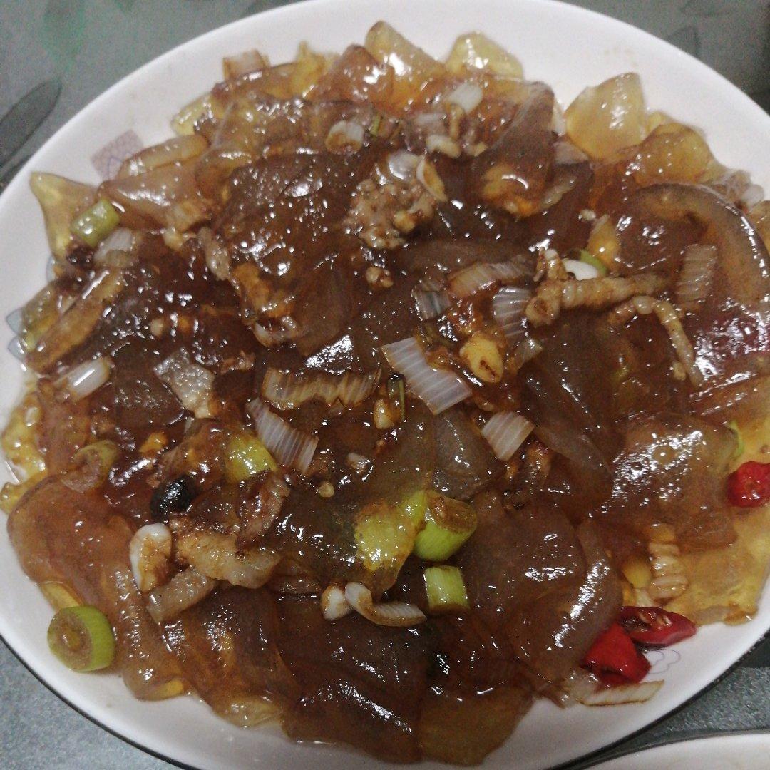 蚌埠小孩最爱的—拉皮炒肉丝