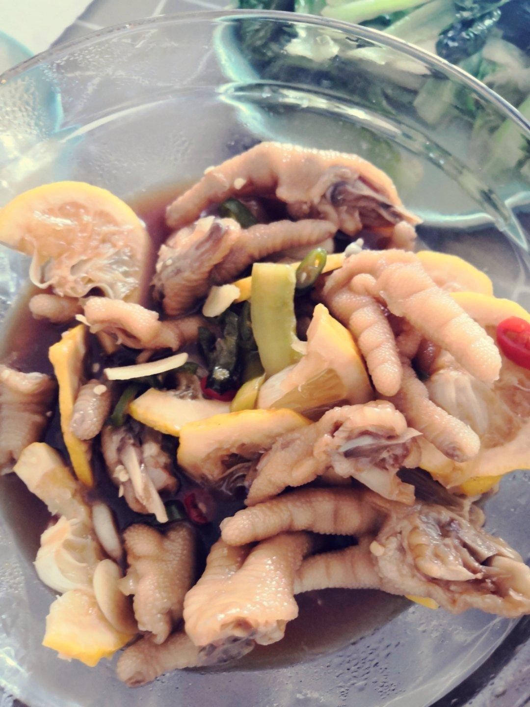 柠檬酸辣鸡爪