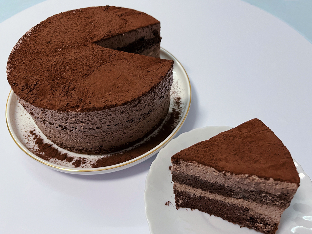第一次就会成功的巧克力慕斯蛋糕（6寸）