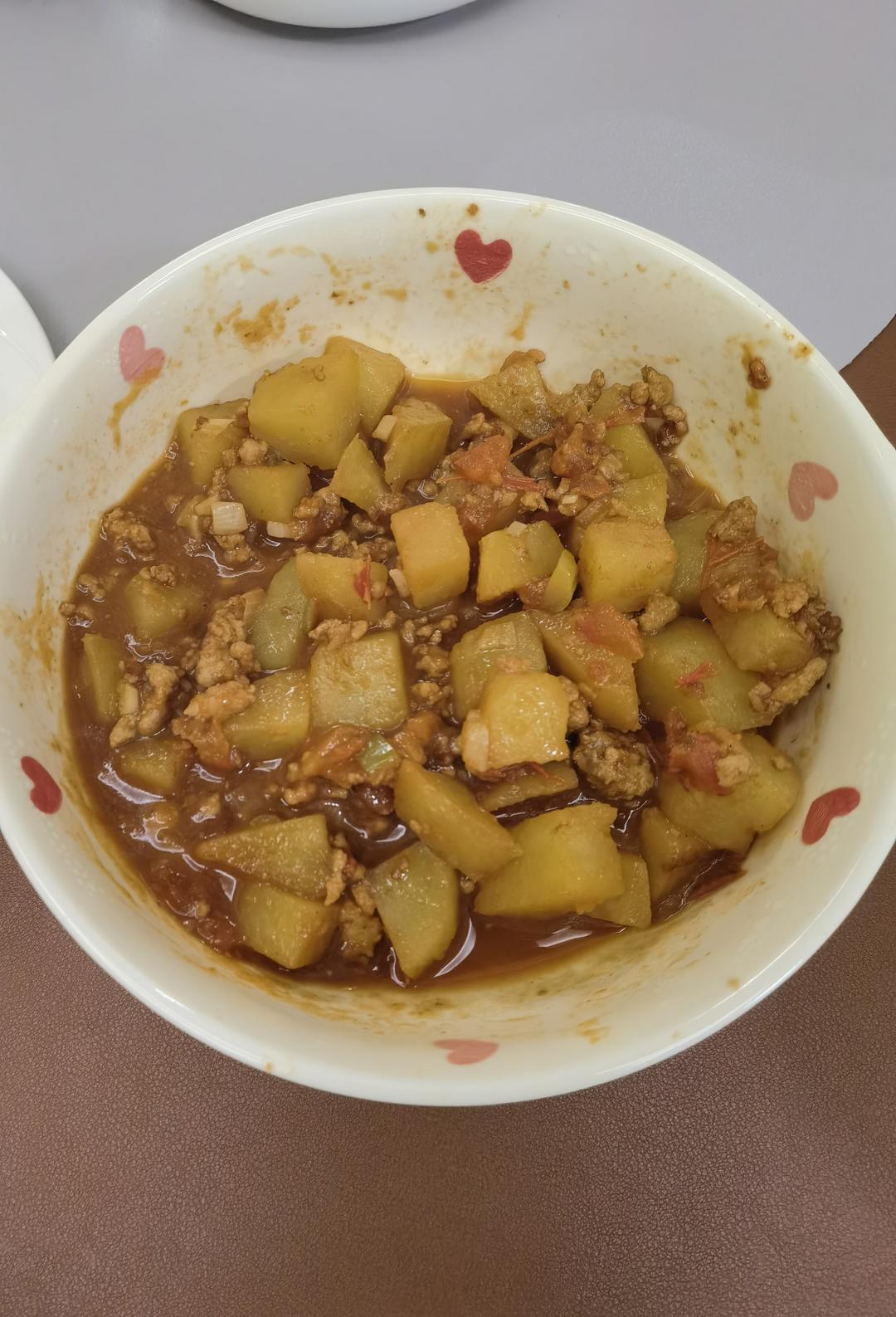 肉沫土豆（番茄味）