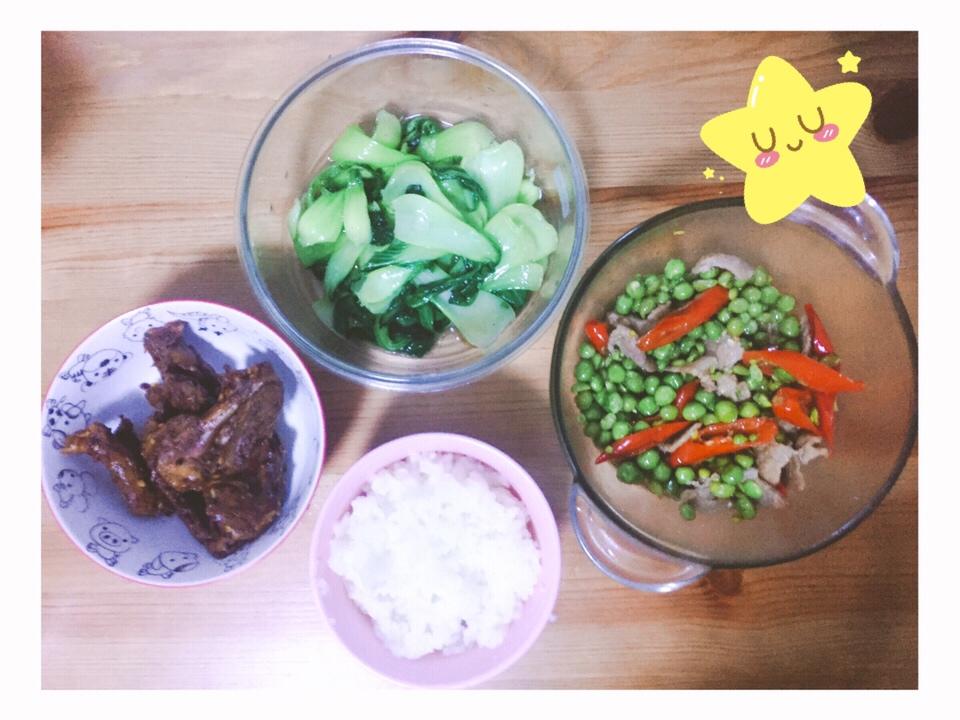 豌豆仁炒碎肉