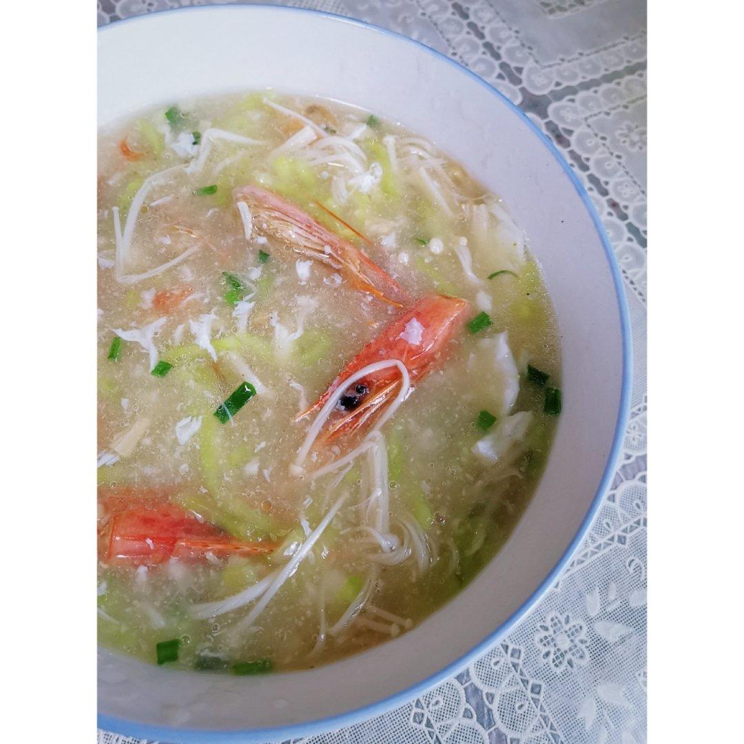 干贝青瓜羹