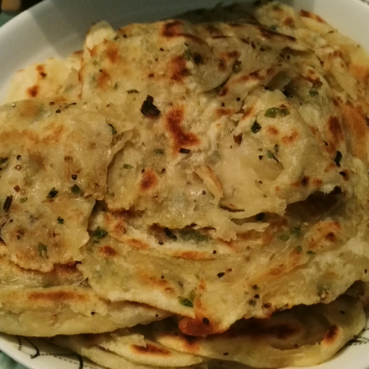 家常葱油饼