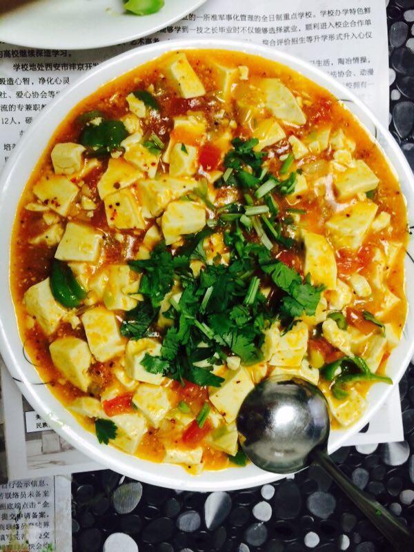 番茄豆腐