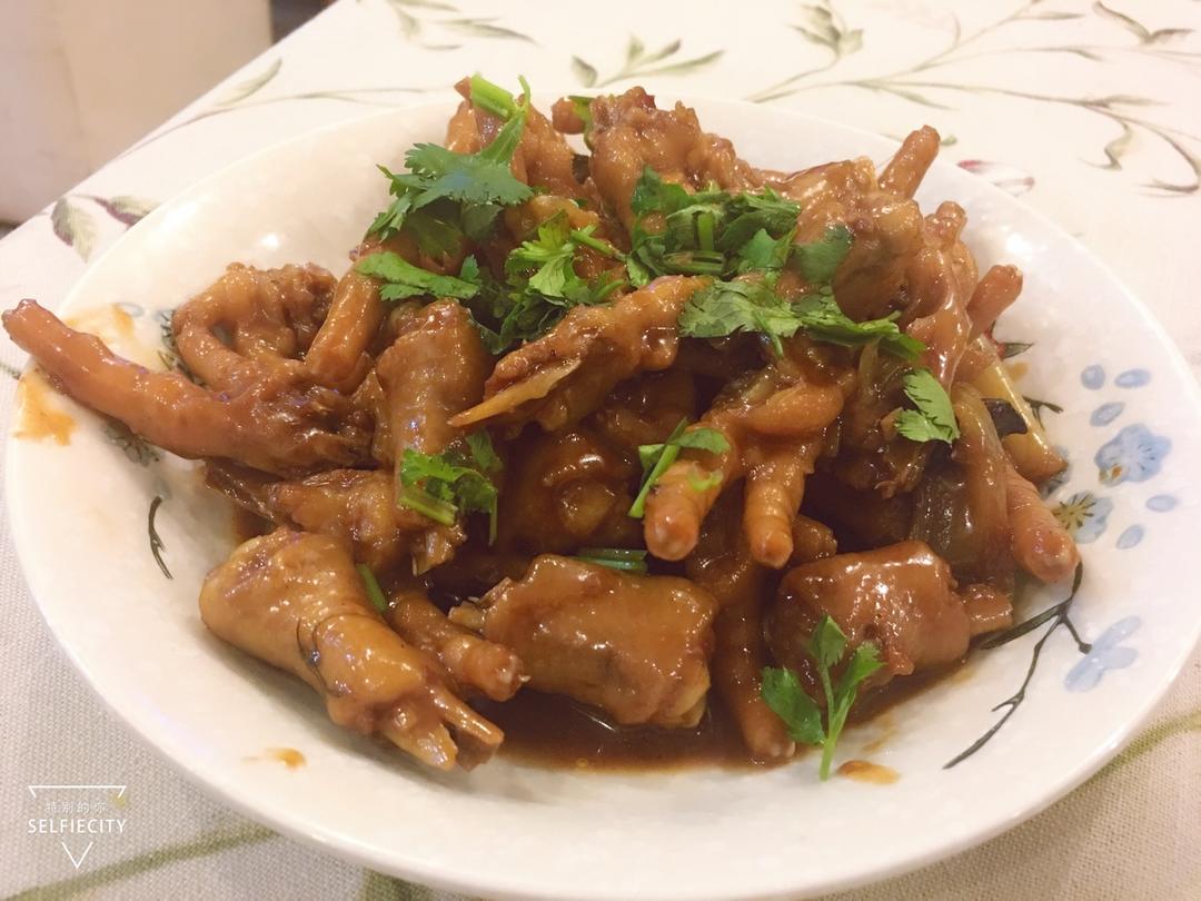 香辣卤鸡爪