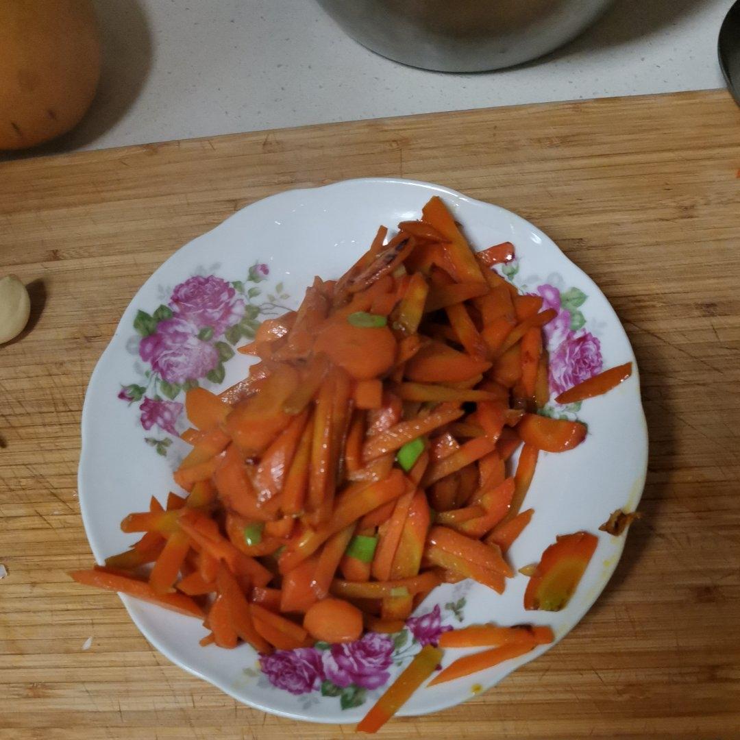🥕素炒胡萝卜丝🥕