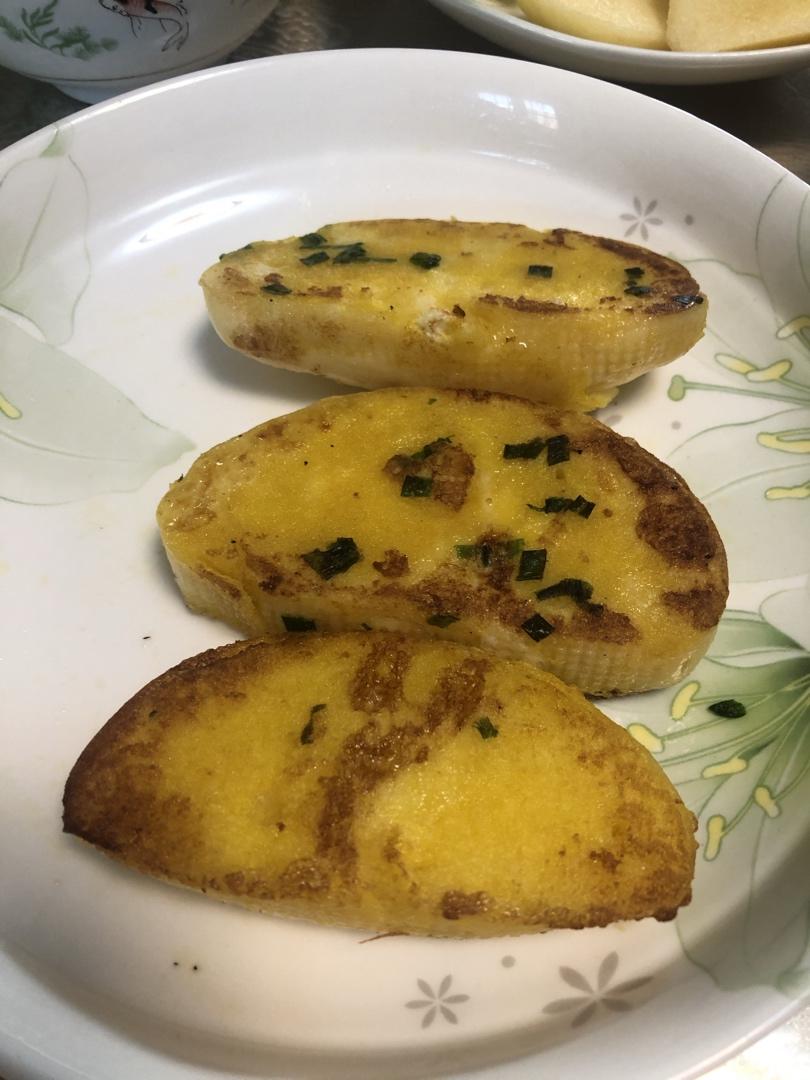鸡蛋煎馒头片