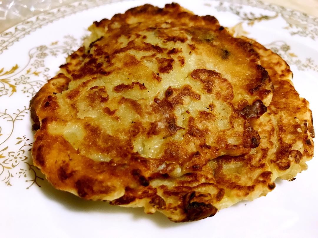 燕麦鸡蛋饼~快手早餐