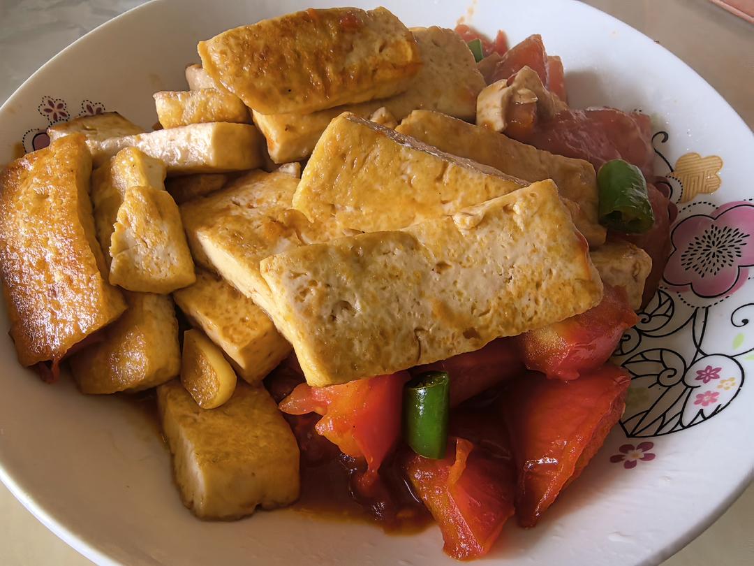开胃番茄炒豆腐
