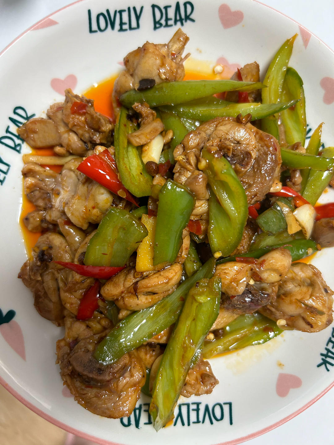 小炒鸡腿肉