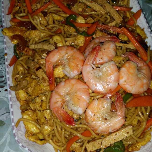 蔬菜炒面
