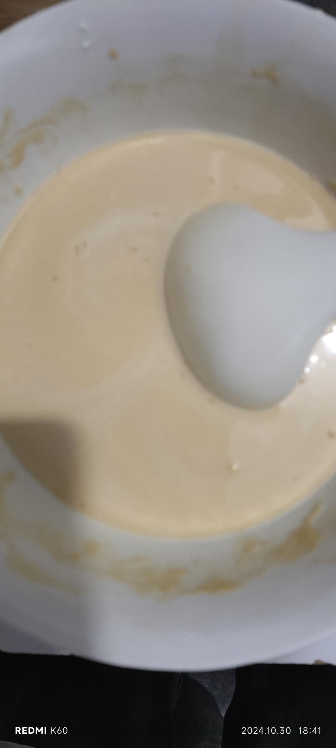 牛奶鸡蛋饼（甜）