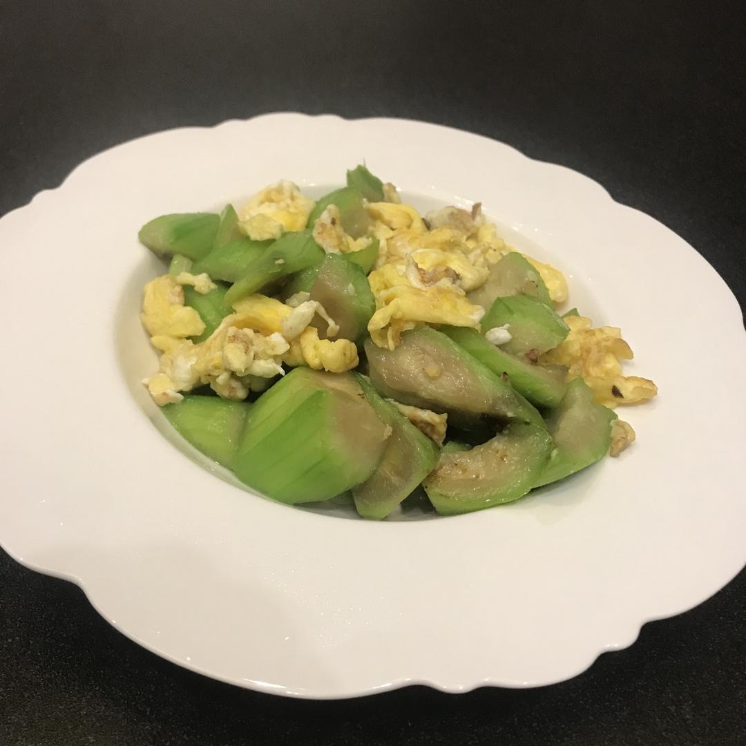 丝瓜炒蛋
