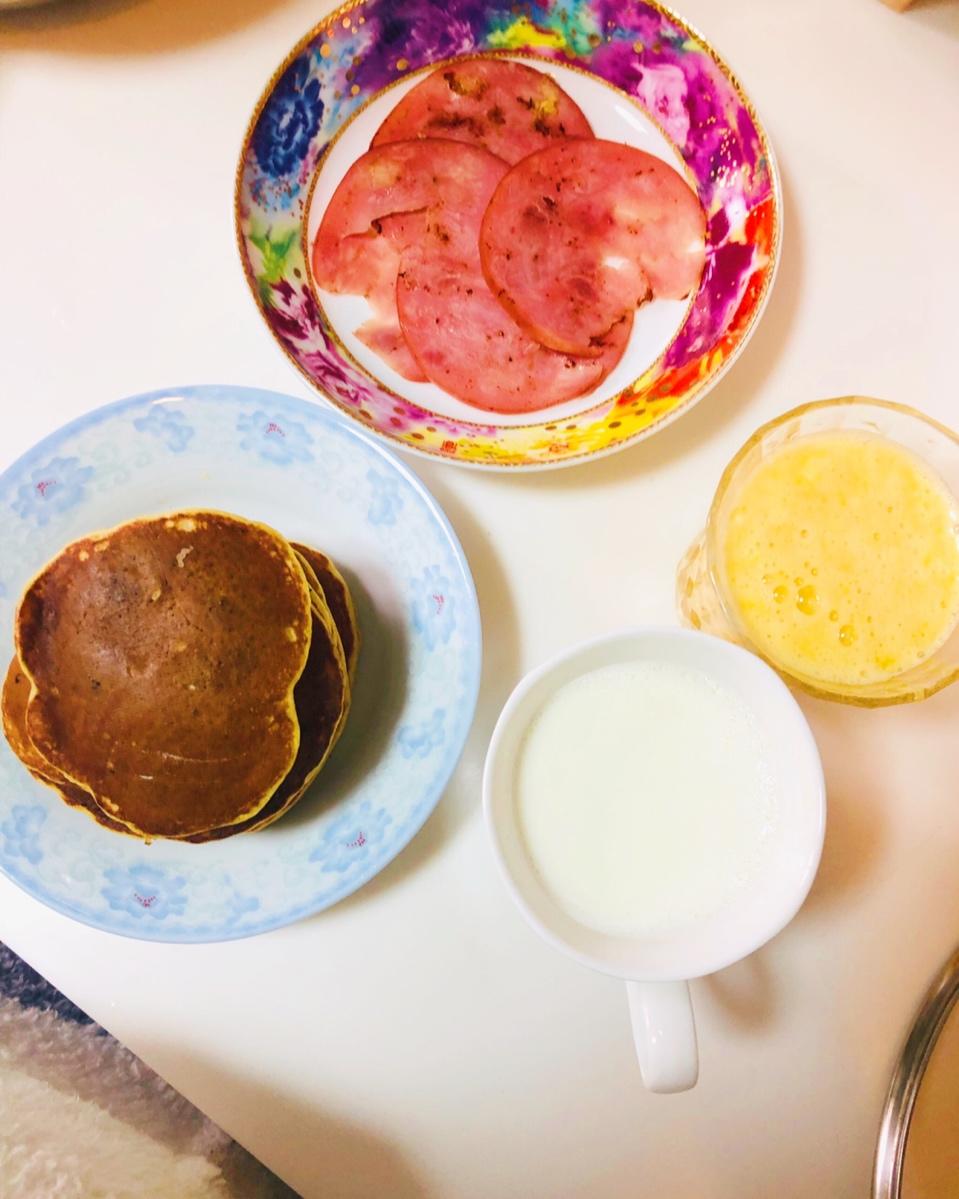 香蕉松饼