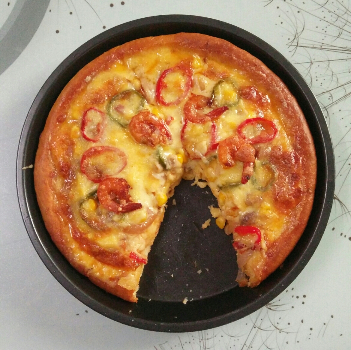 超美味的pizza的做法