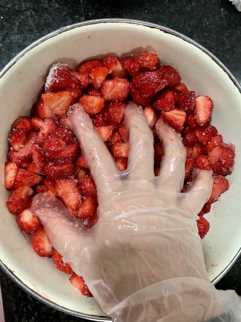 🍓全网最低糖又不酸的草莓酱🍓