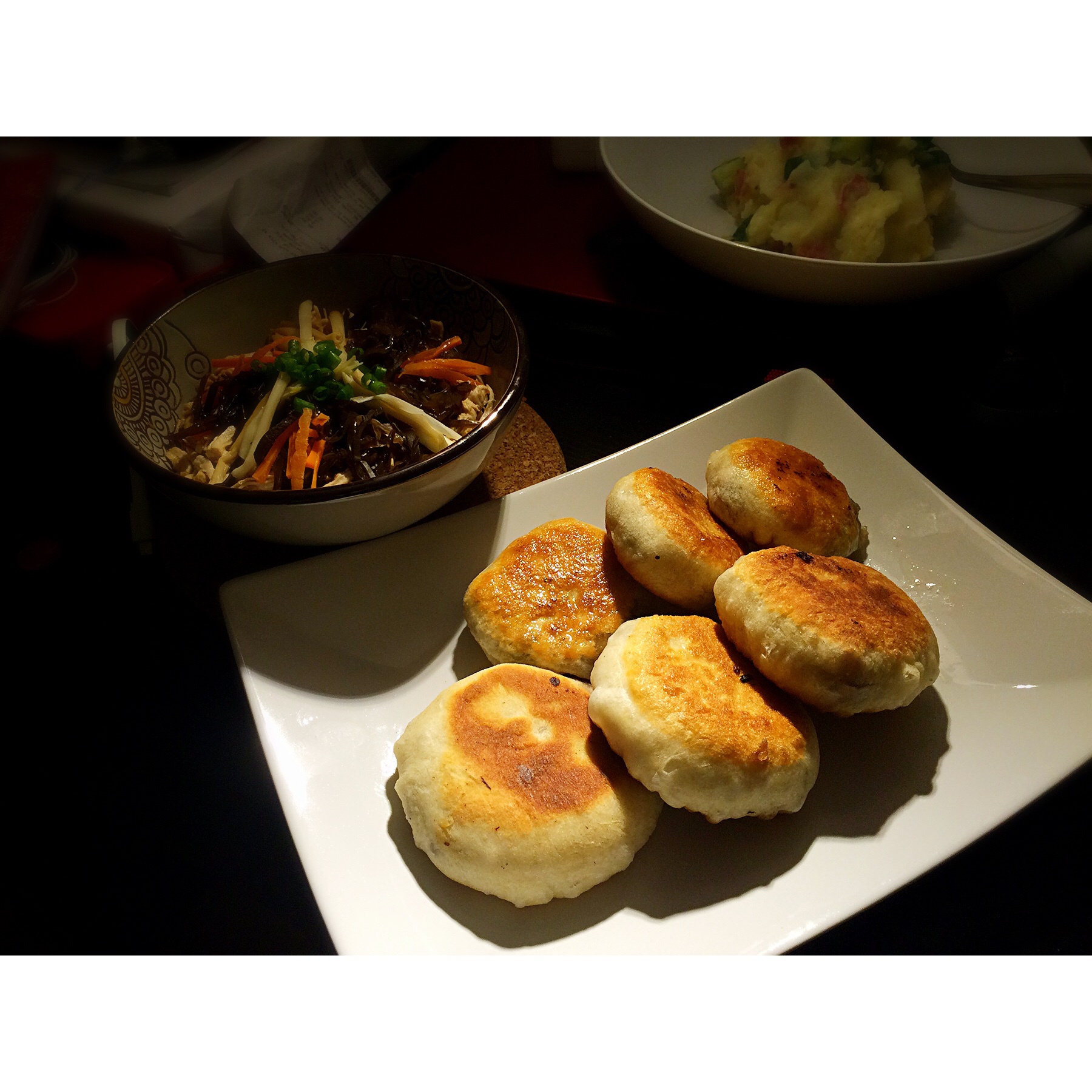 尖椒茄子馅饼