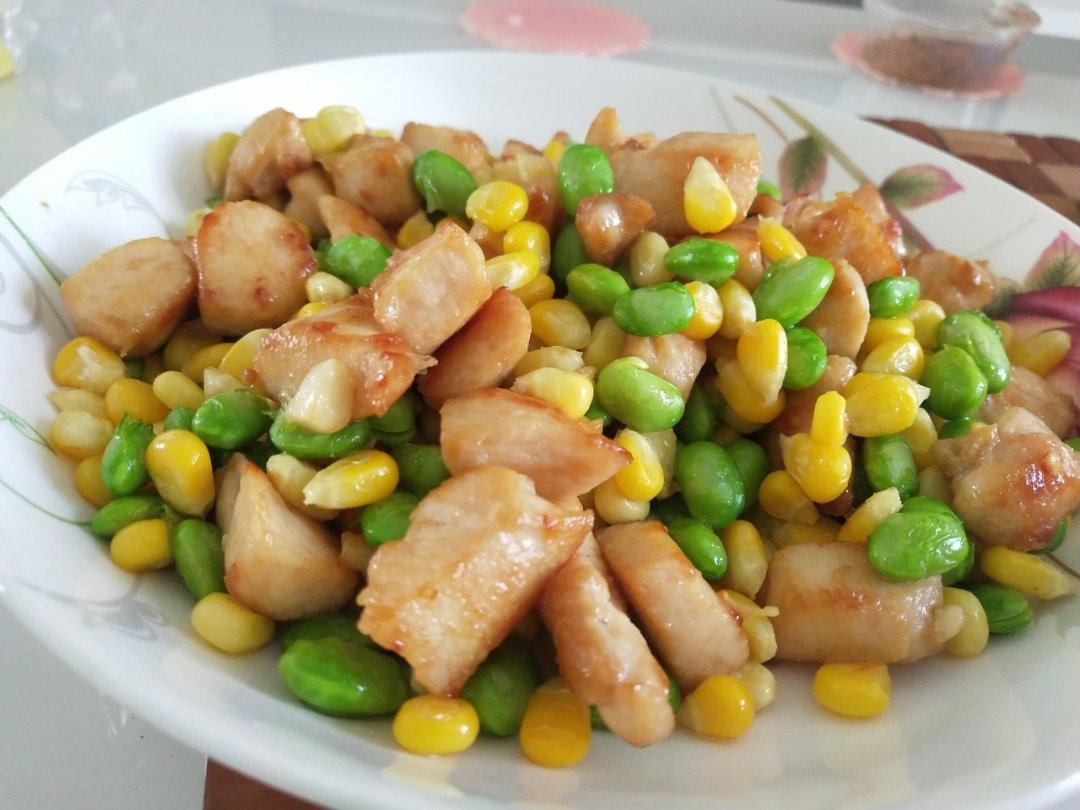 减脂餐！鸡胸肉炒三丁