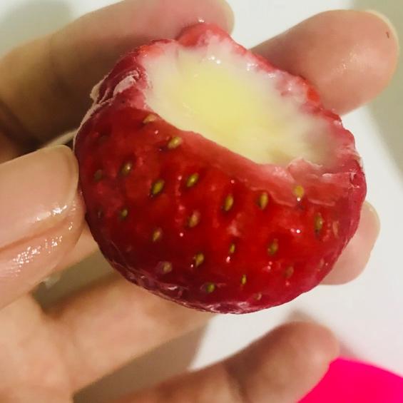 炼乳草莓