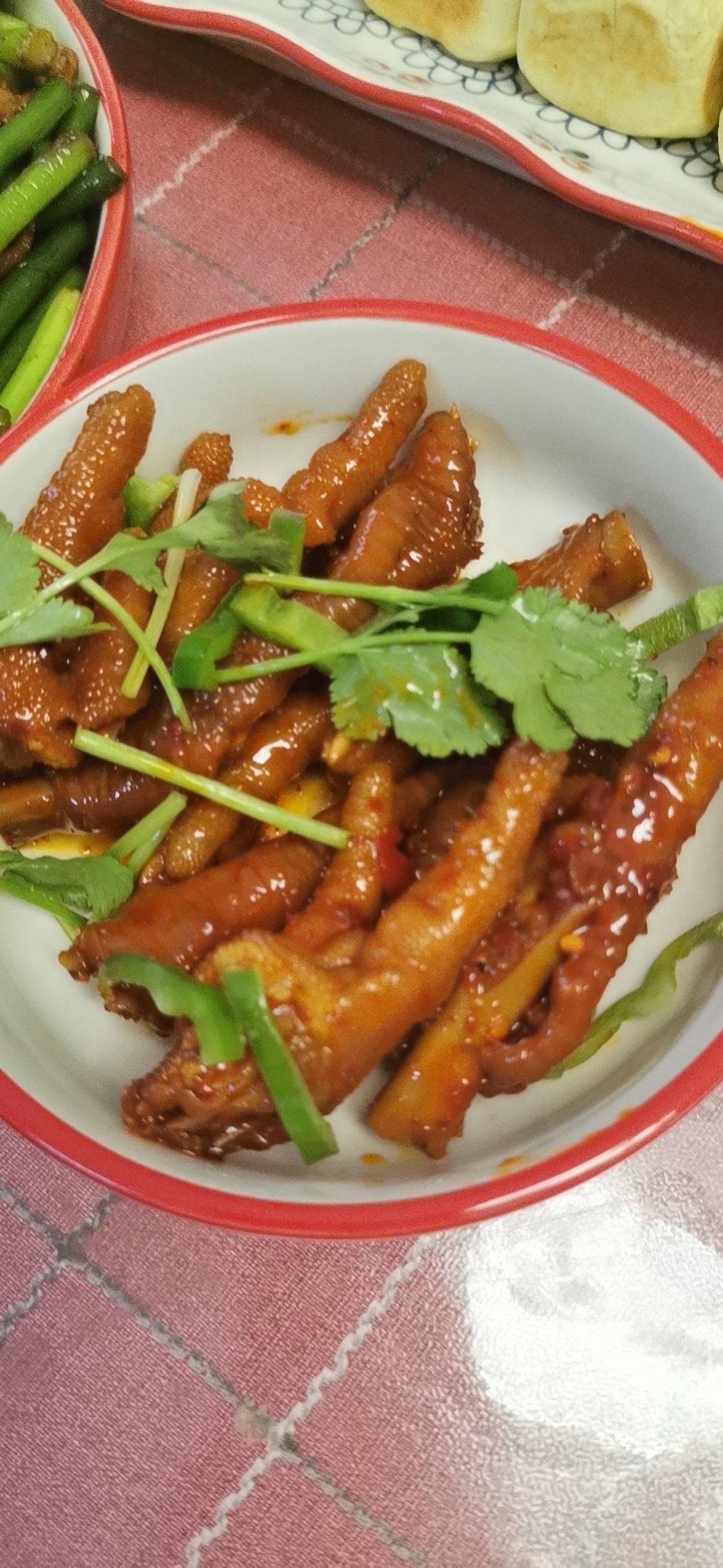 凉拌麻辣鸡爪