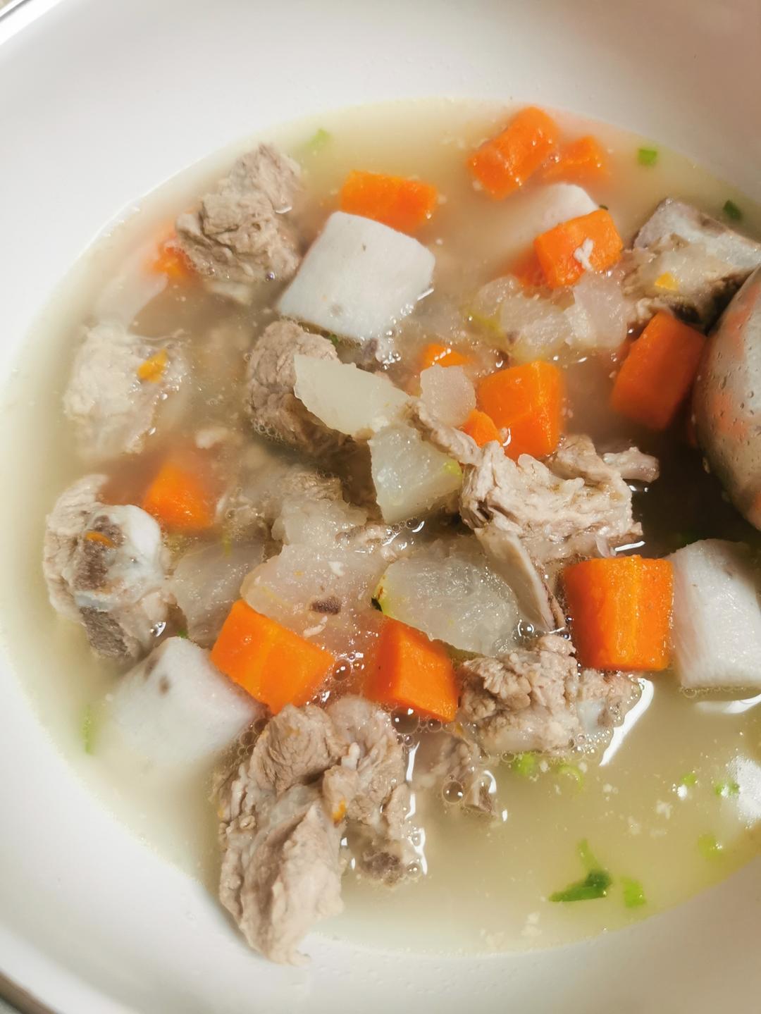 玉米山药排骨汤