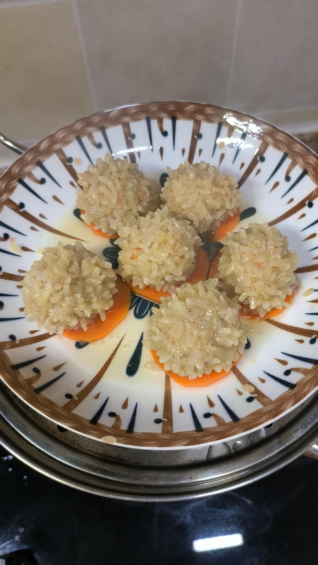 珍珠马蹄肉丸子