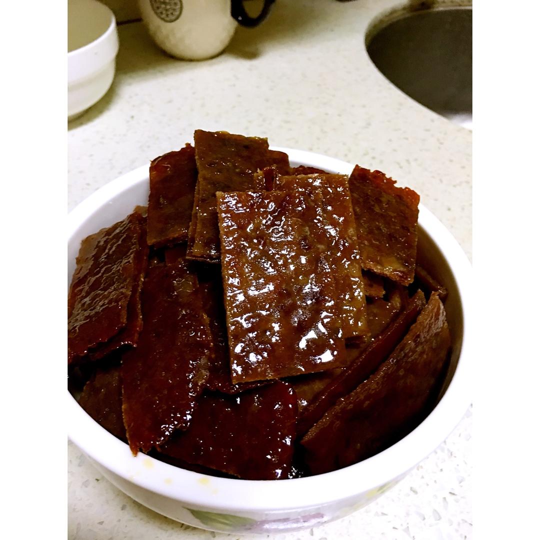 自制超好吃的—蜜汁猪肉脯