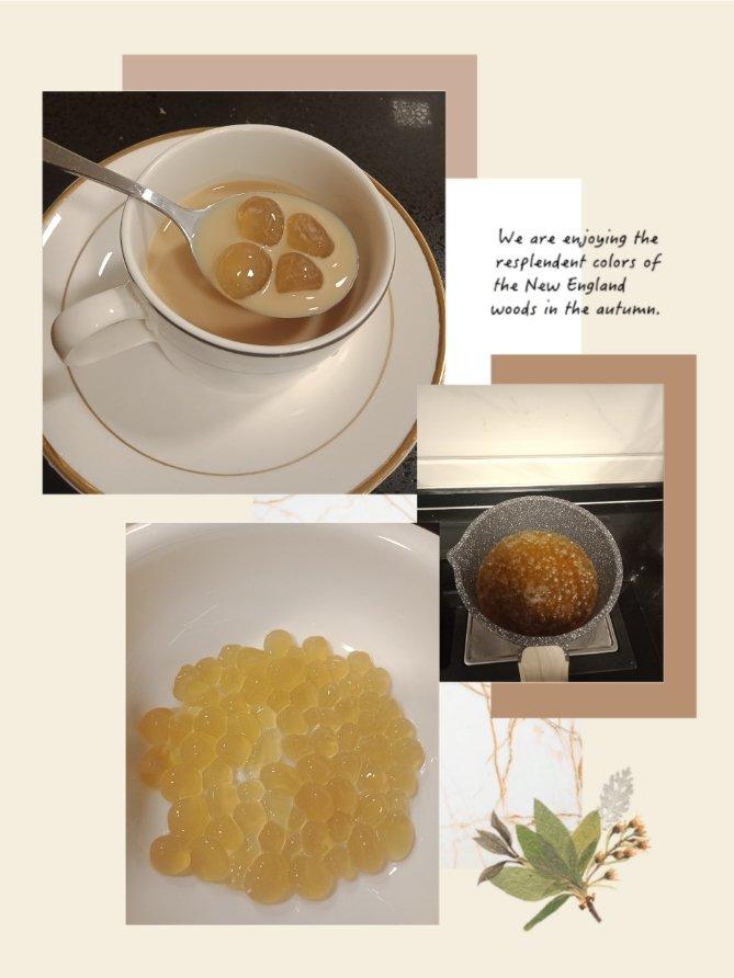 自制珍珠奶茶(附珍珠做法)
