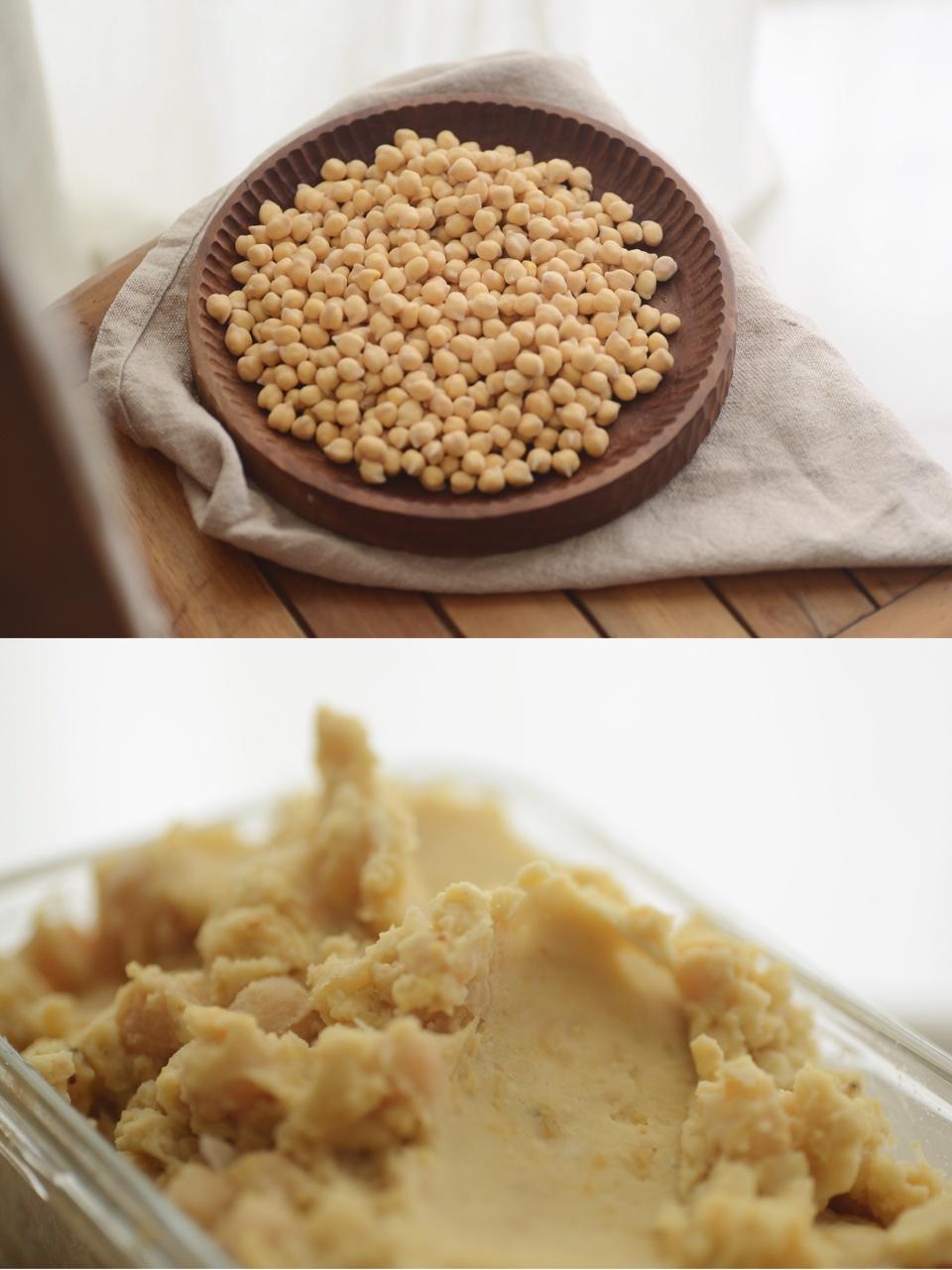 四月蔷薇vi做的hummus 鹰嘴豆泥