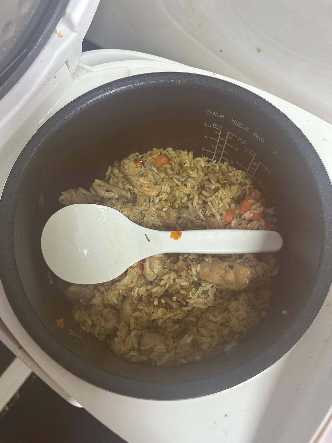 日式杂菌鸡肉炊饭