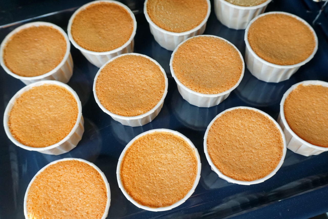秋日限定低脂低卡板栗纸杯蛋糕的做法 步骤16