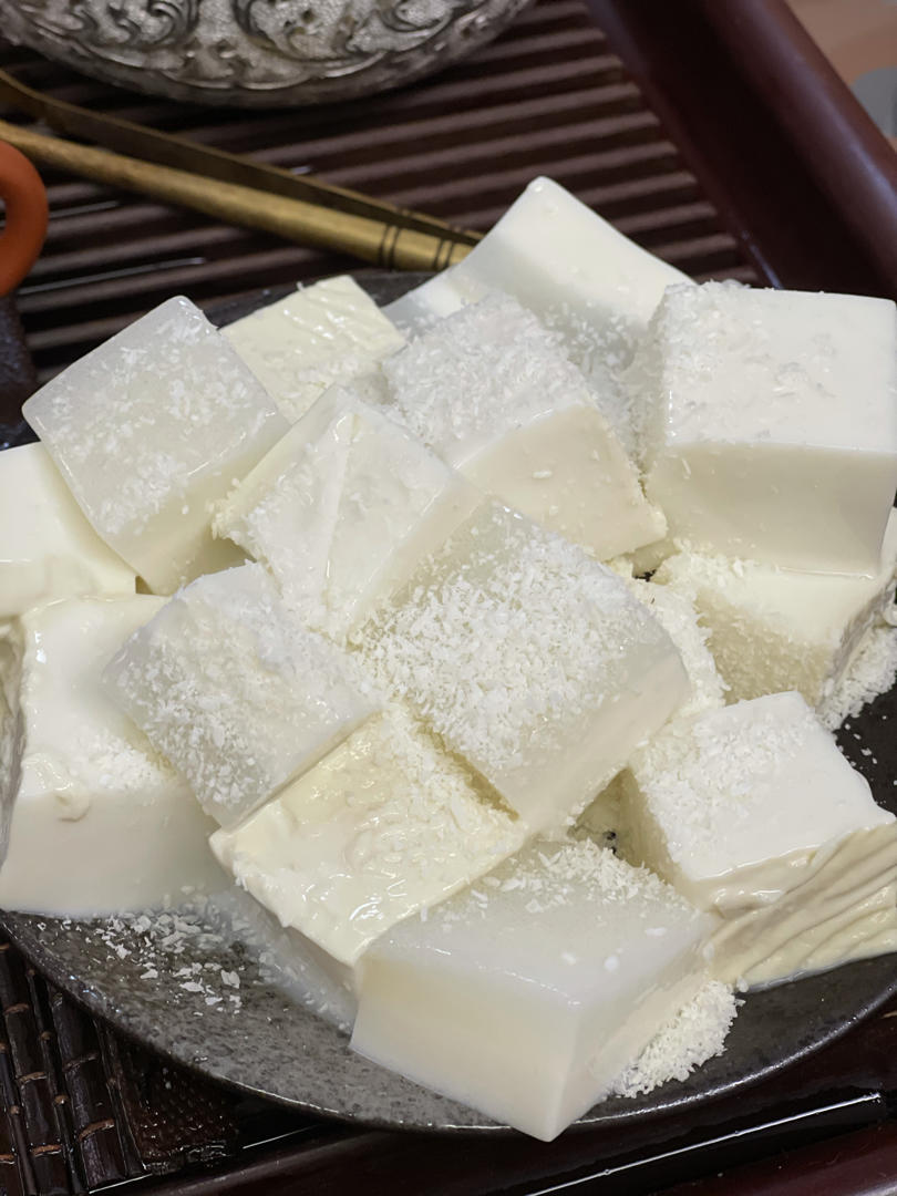 香甜可口椰奶冻(无吉利丁无椰浆)