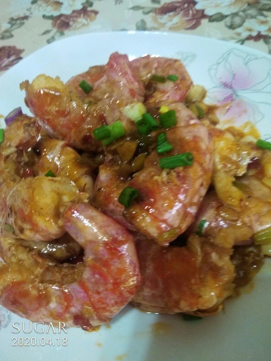 干烧阿根廷红虾