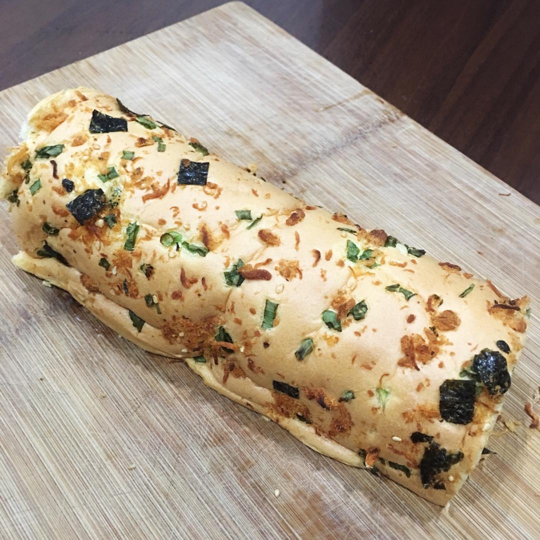 香葱肉松蛋糕卷