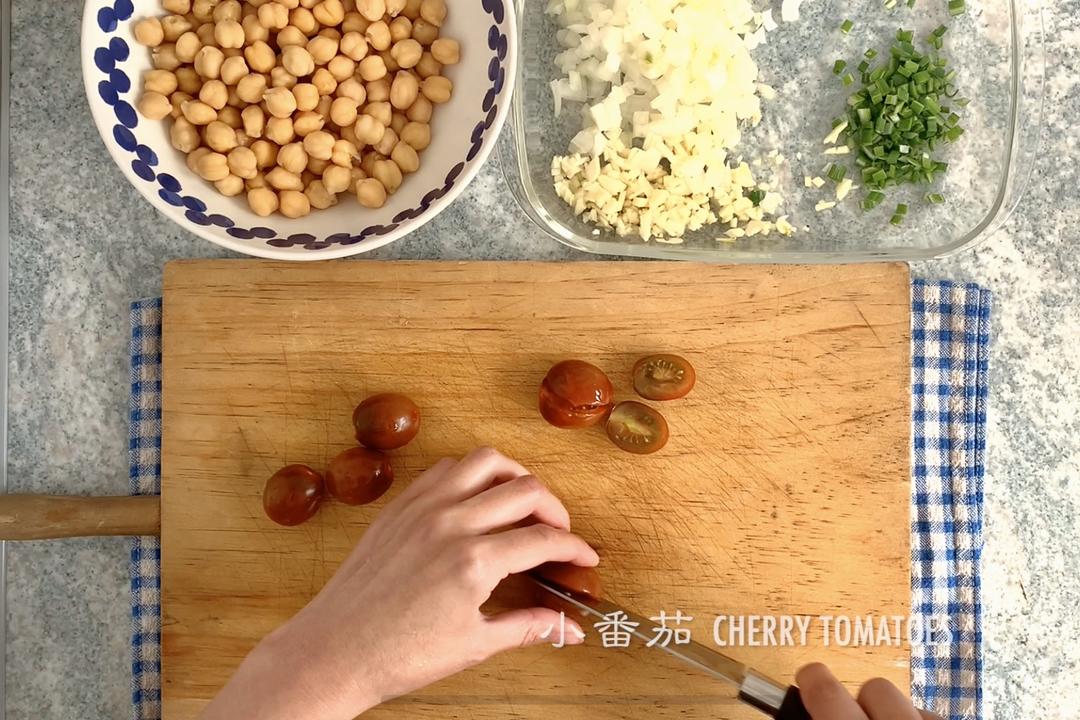 烤茄子鹰嘴豆咖喱🍛的做法 步骤4