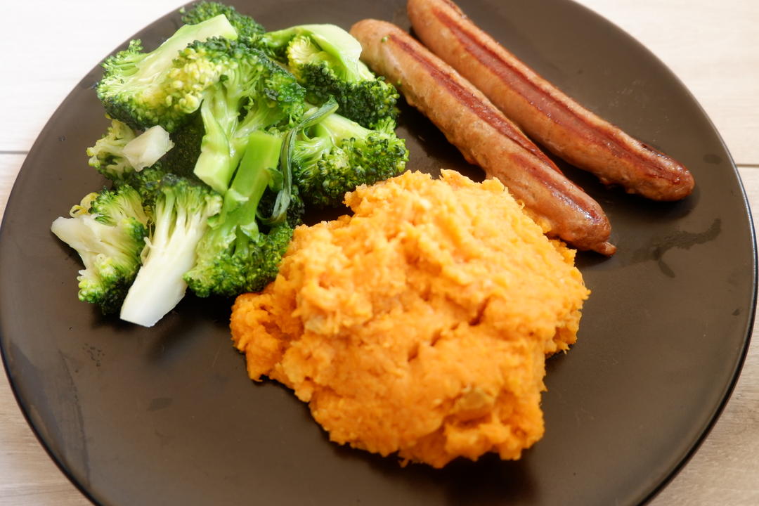 红薯泥 Mashed Sweet Potato的做法