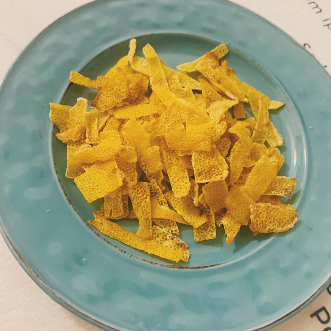 不用粘糖，直接返沙的糖渍柚子皮