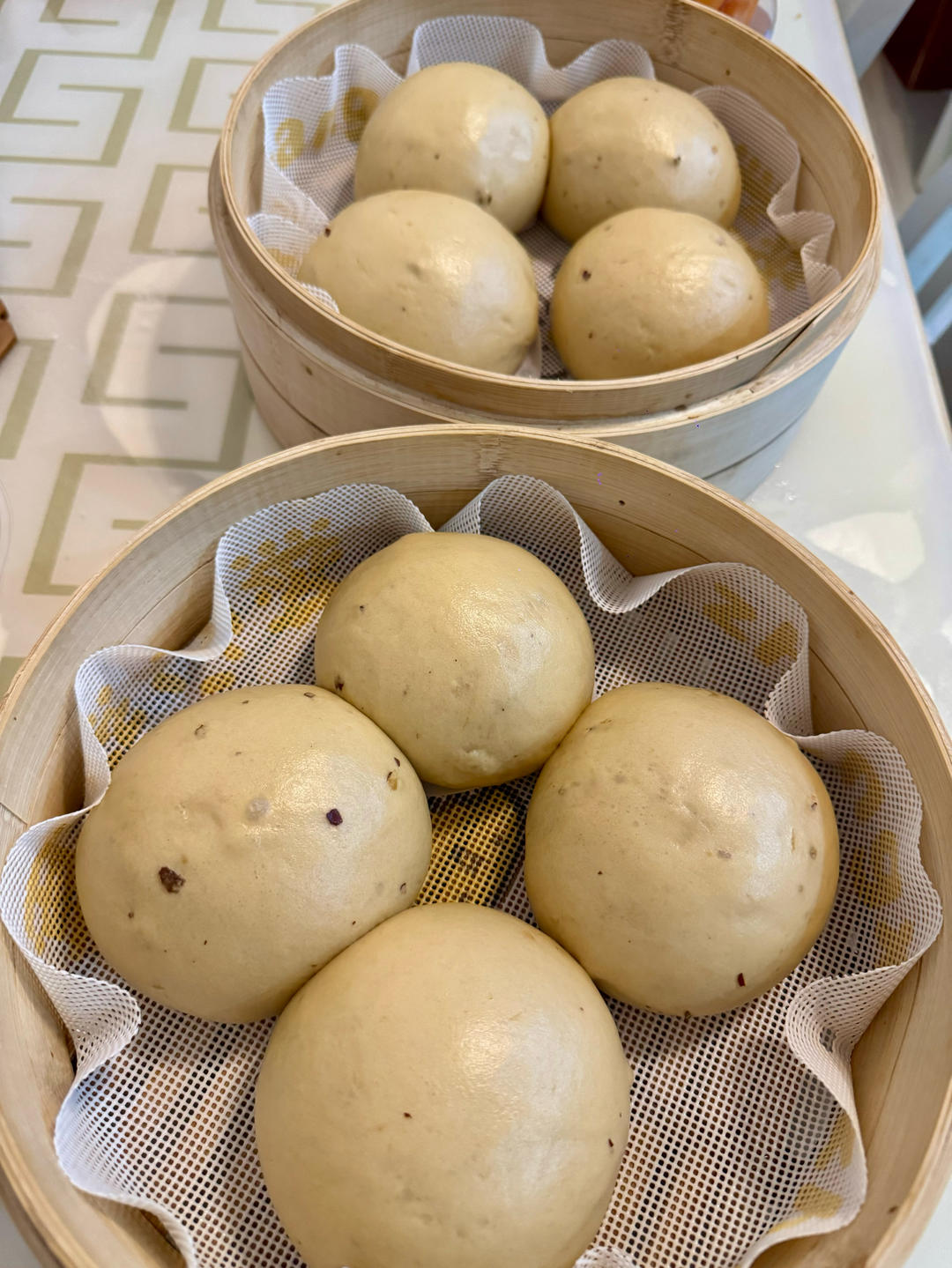 有着面包口感的红糖馒头（一次发酵）