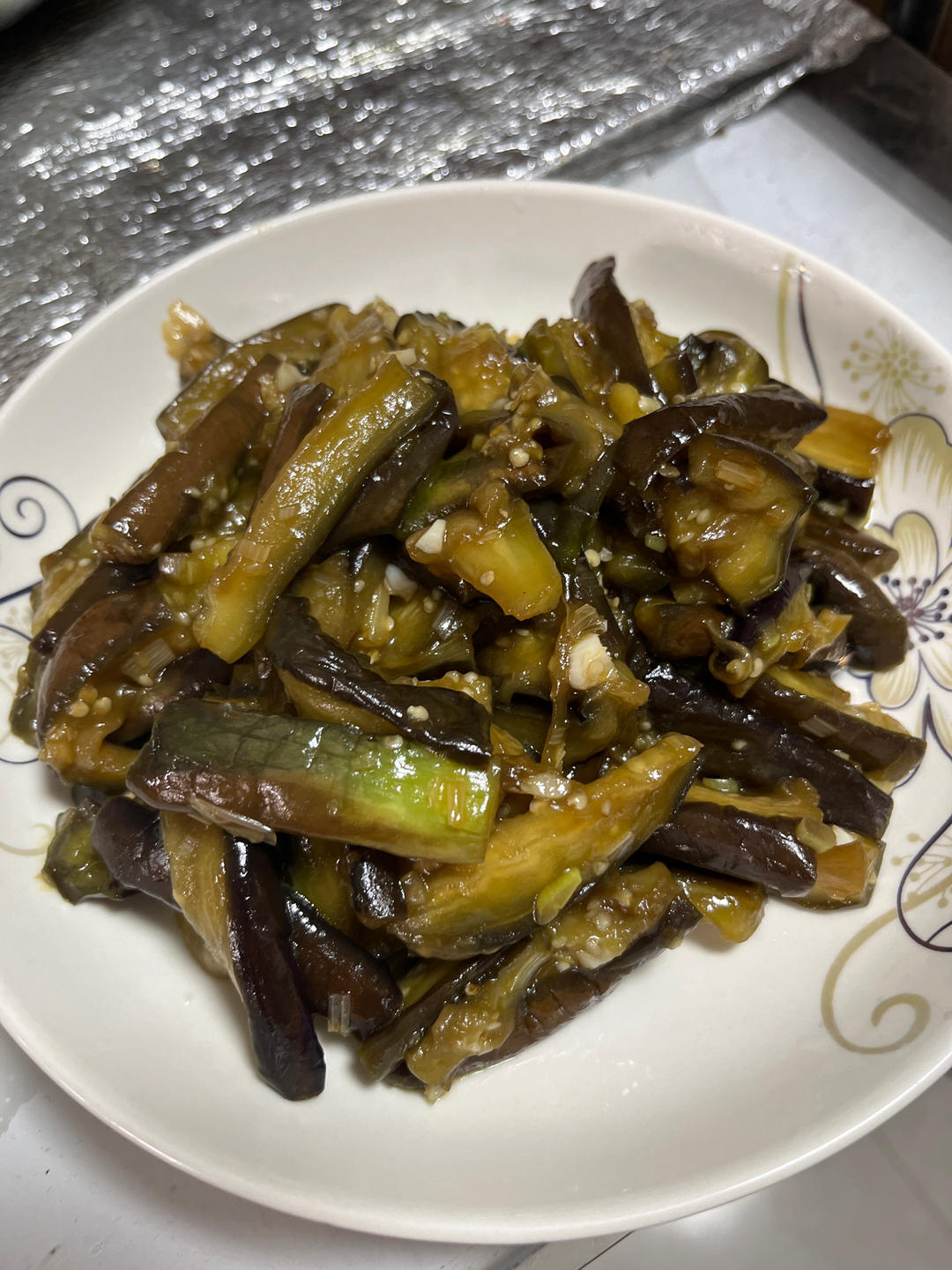 少油健康烧茄子